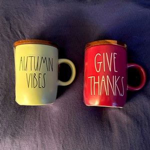 NIB 🍁 Rae Dunn Autumn Mug Set